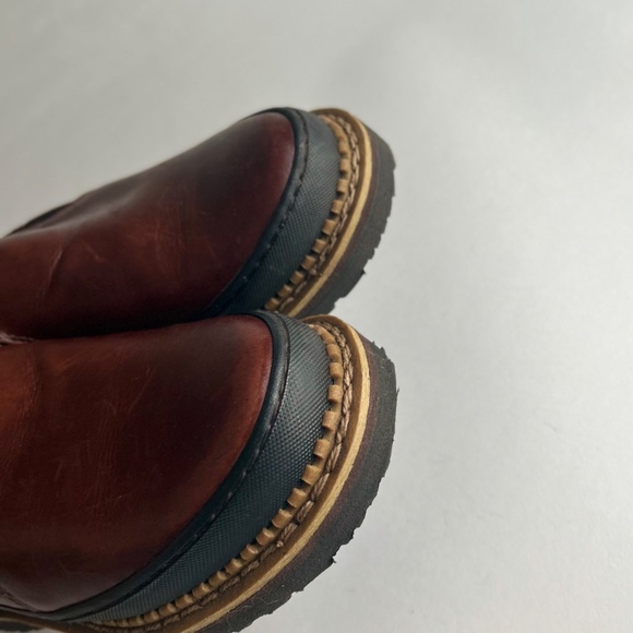 Georgia Giant GB00142 Brown Leather Work Shoes size 7 - Picture 14 of 16